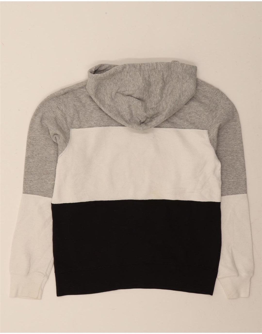 CHAMPION Womens Oversized Hoodie Jumper UK 10 Small Multicoloured Vintage Champion and Second-Hand Champion from Messina Hembry 
