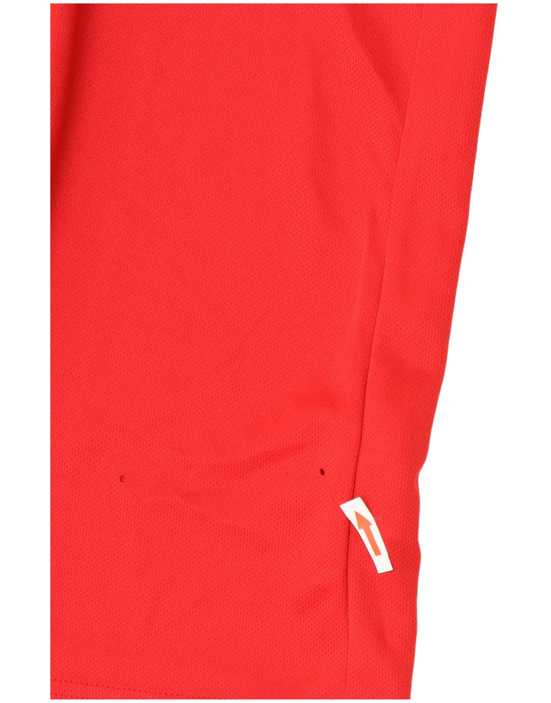 Męska koszulka Adidas Aeroready Top z poliestru w kolorze średniej czerwieni