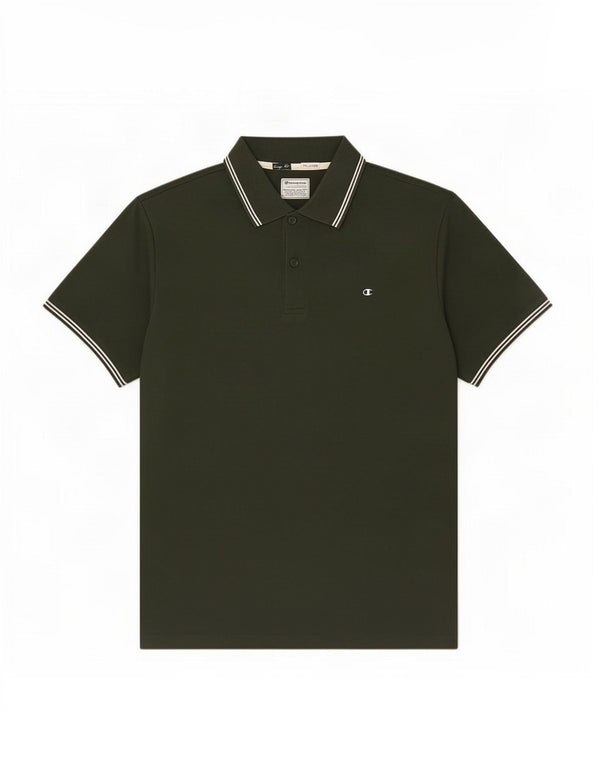 Męska koszulka polo Champion Easy Fit XL, zielona bawełna