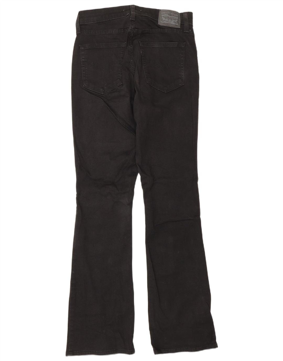 Damskie jeansy Levi's 725 z wysokim stanem Bootcut W30 L32 czarne