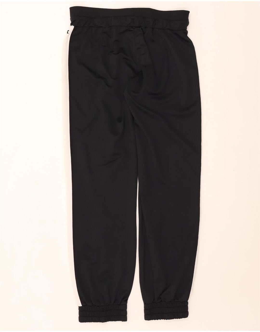 Pełny dres damski Diadora UK 18 XL, czarny poliester z blokami kolorów