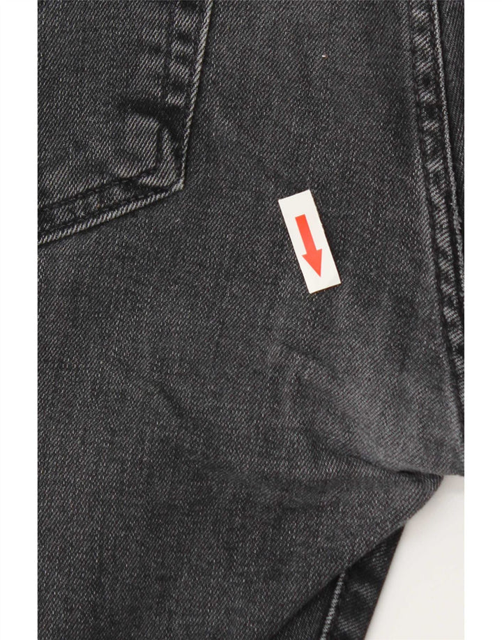 Męskie jeansy Levi's Slim W33 L32 Szara bawełna
