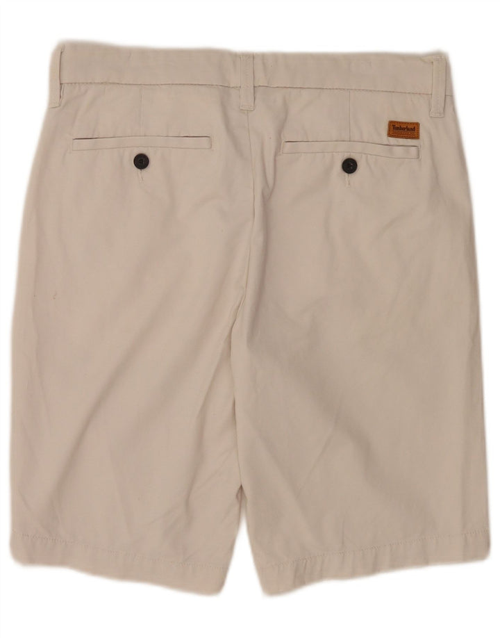 Męskie spodenki Chino Timberland W29 Średnie złamane białe bawełniane