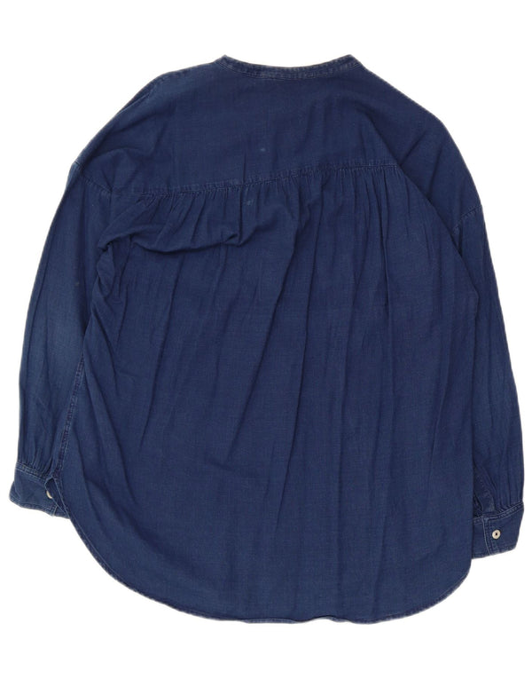 Bluzka damska Massimo Dutti Top UK 12 Medium Blue