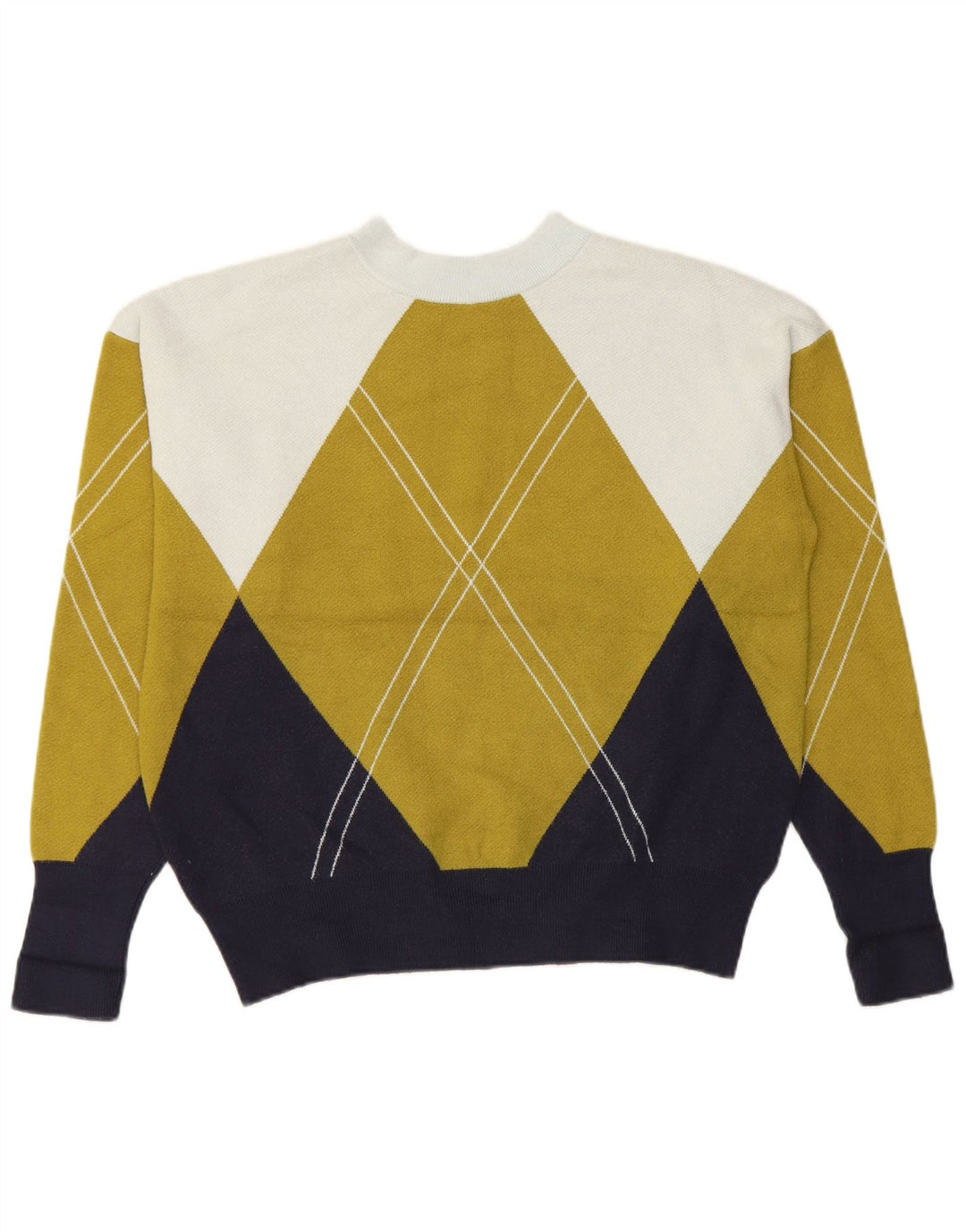 Sweter damski Marks & Spencer z okrągłym dekoltem, UK 14, średni granatowy