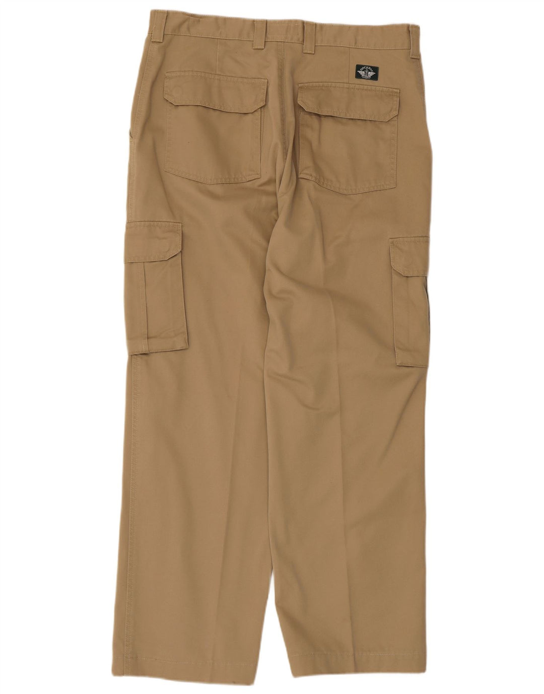 Męskie spodnie cargo Dockers khaki proste W36 L29 beżowa bawełna