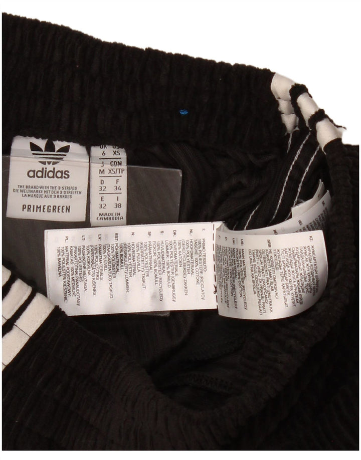 Damskie spodnie dresowe Adidas UK 6 XS Czarny poliester