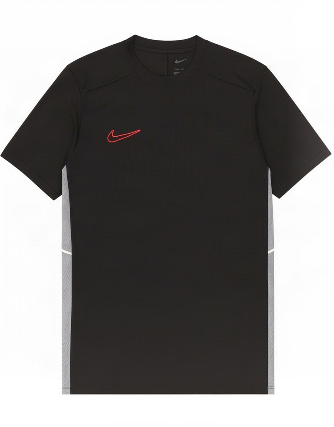 Męski T-shirt Nike Dri Fit Slim Top, średni czarny poliester z blokami kolorów