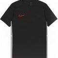 Męski T-shirt Nike Dri Fit Slim Top, średni czarny poliester z blokami kolorów