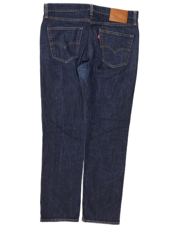 Męskie jeansy LEVI'S 511 Slim W34 L30 Granatowa bawełna