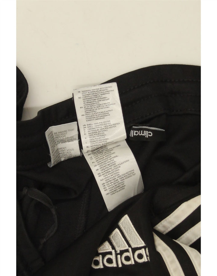 Męskie spodnie dresowe Adidas Climalite, duże, czarne, poliestrowe