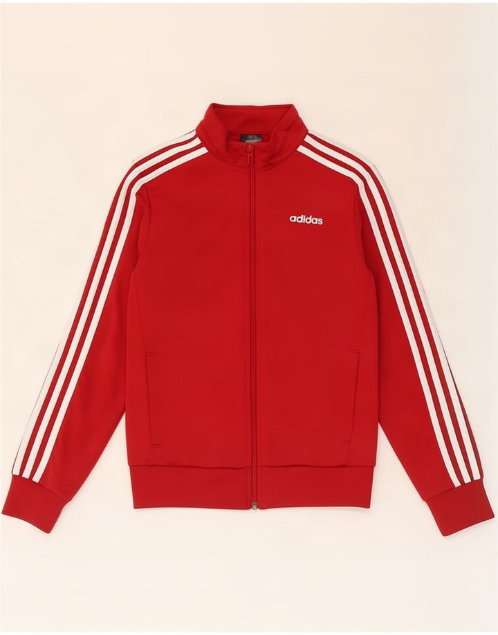 Damska bluza dresowa Adidas UK 6 XS Czerwony poliester