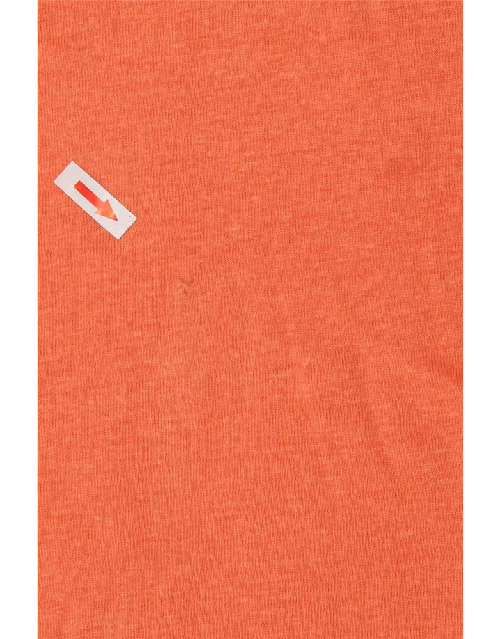 Damska koszulka oversize Fat Face Top UK 10 Small Orange