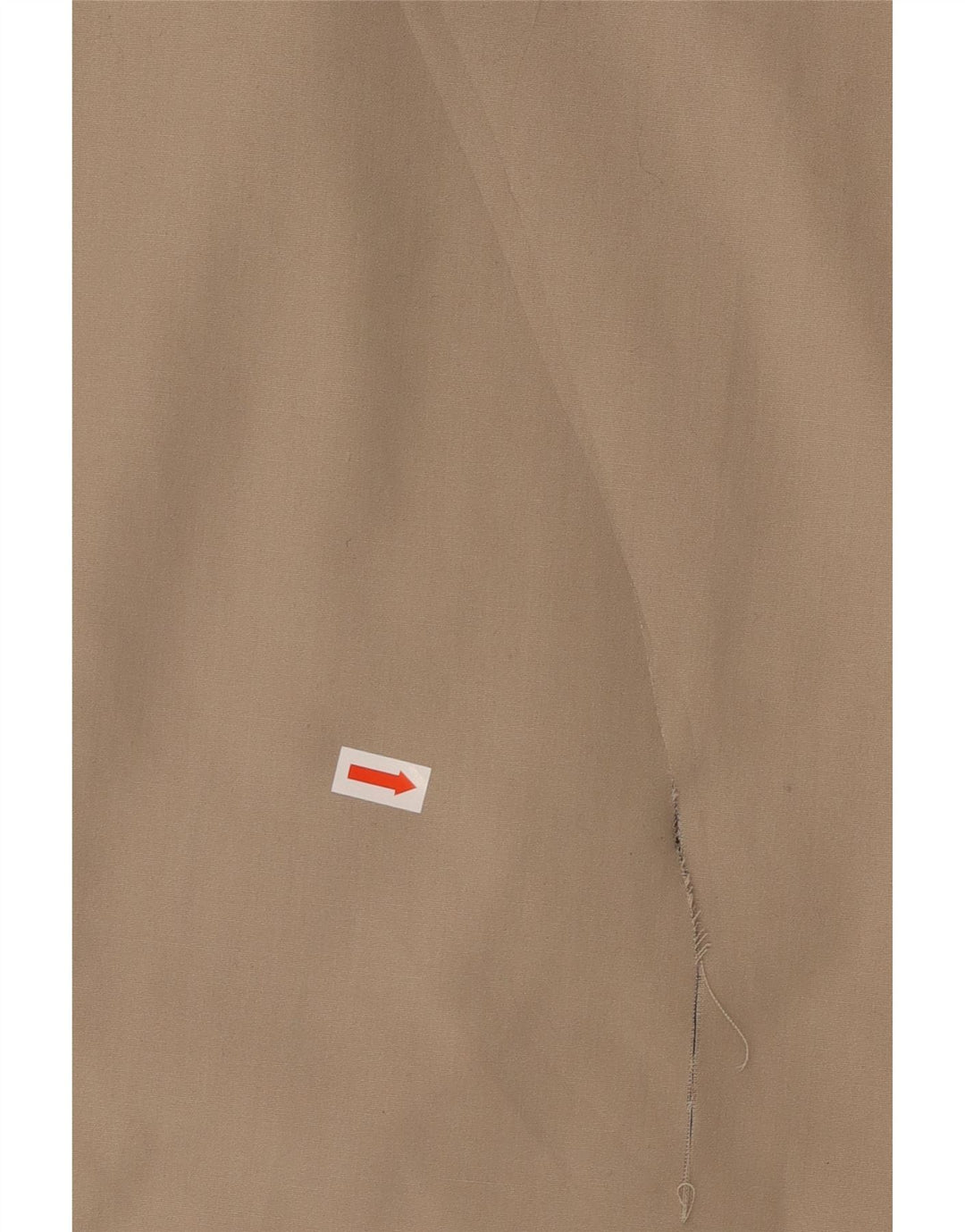 VINTAGE damski płaszcz oversize ze sztucznego futra EU 40, średni beżowy poliester