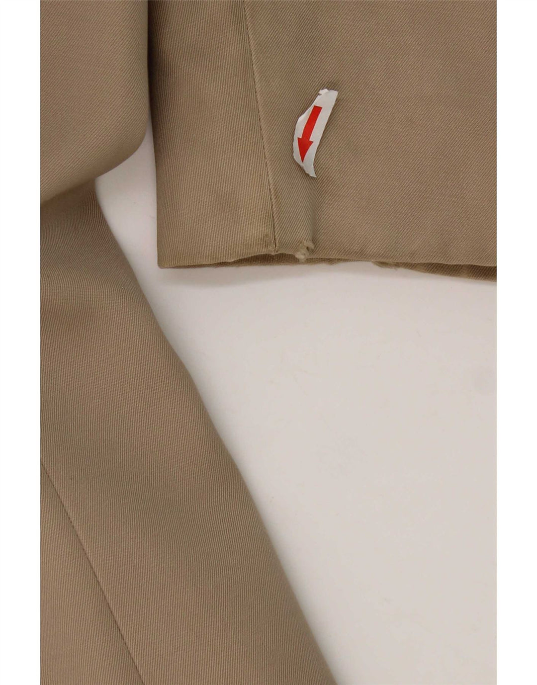 Płaszcz męski Aquascutum UK 38 Średni beżowy dziewiczy wełna