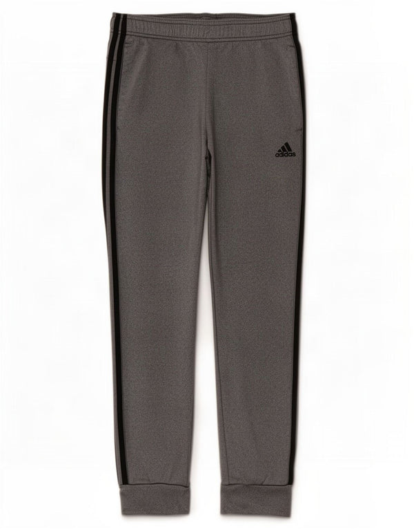 Adidas Womens Tracksuit Trousers Joggers UK 8 Small Grey Polyester