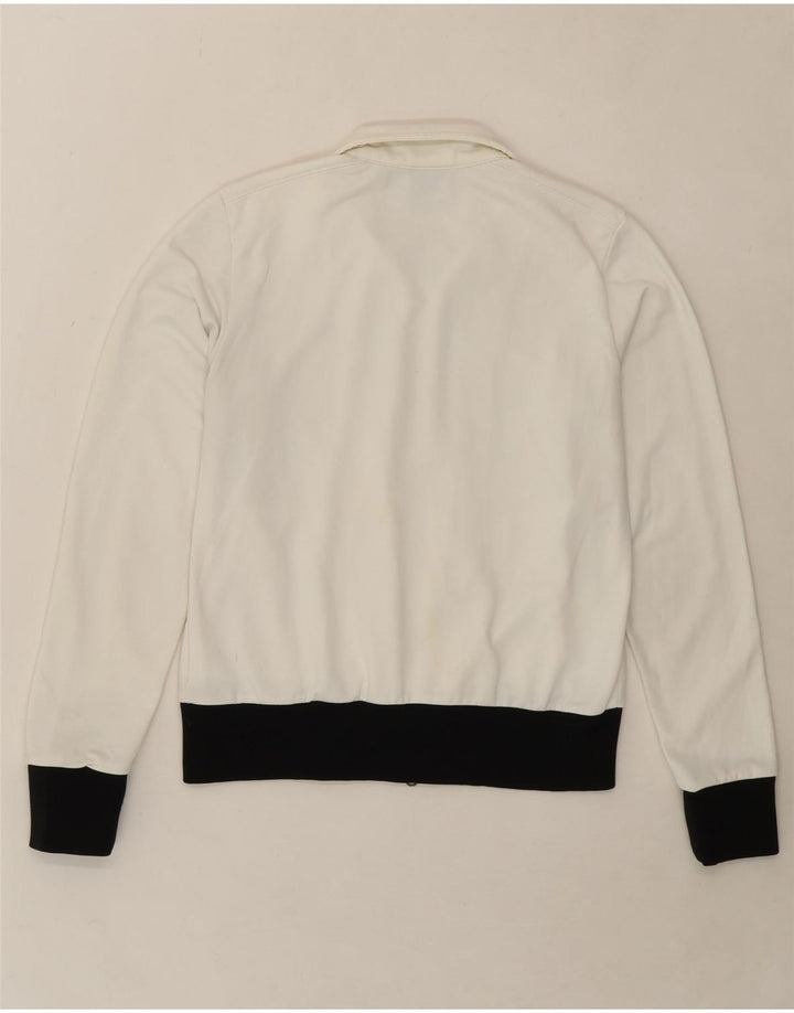 NIKE Womens Tracksuit Top Jacket UK 10/12 Medium White Colourblock Vintage Nike and Second-Hand Nike from Messina Hembry 