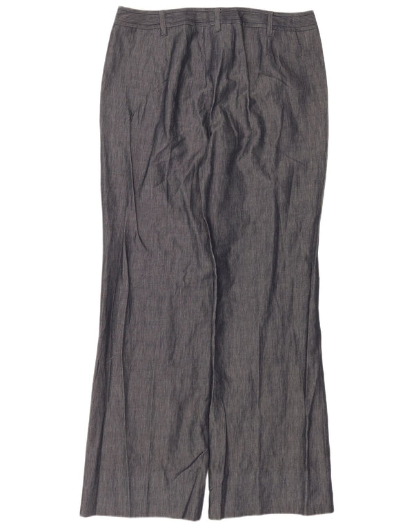 Spodnie damskie Max & Co. Bootcut UK 14 Large W34 L34 Granatowe
