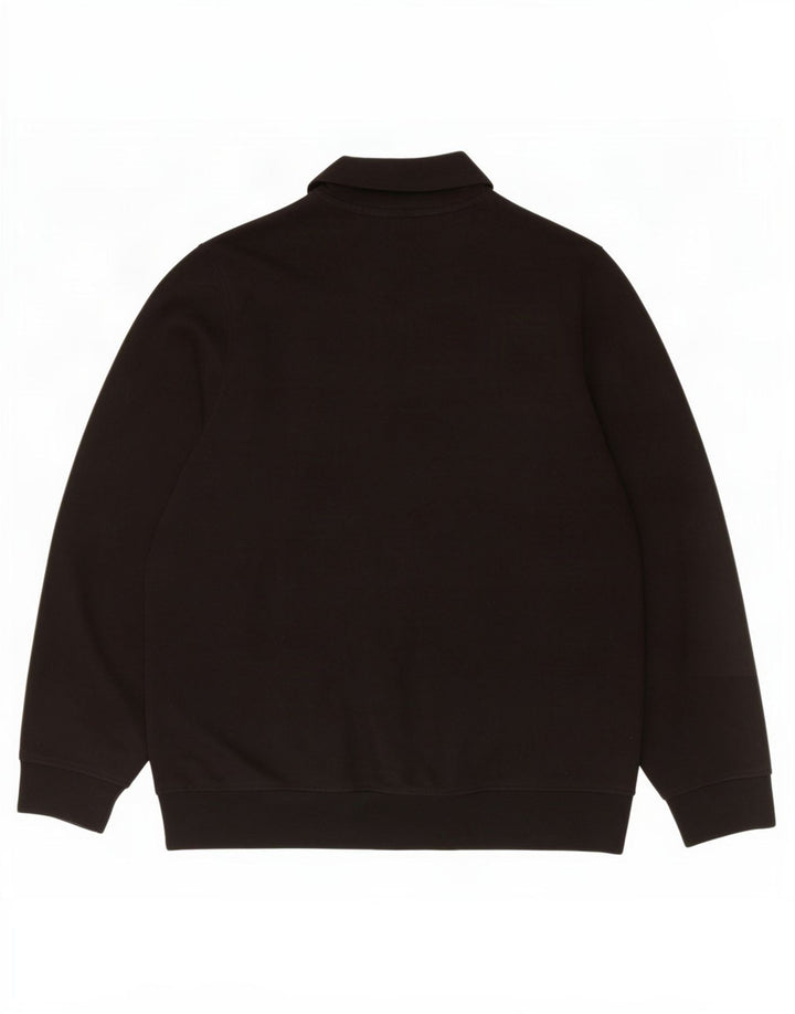Męska bluza Lacoste Classic Fit z zamkiem błyskawicznym, rozmiar 5, duża czarna