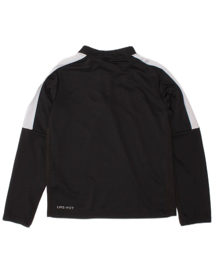 Chłopięcy dres Nike Dri Fit z pulowerem, rozmiar 4-5 lat, mały czarny blok kolorów