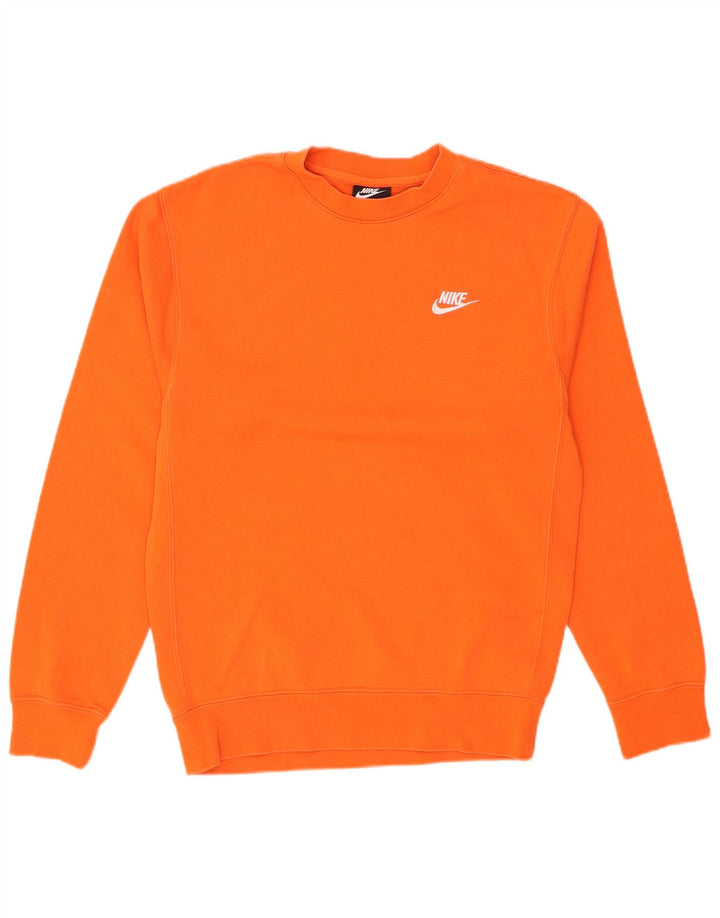 Męska bluza dresowa Nike XS Pomarańczowa, bawełniana