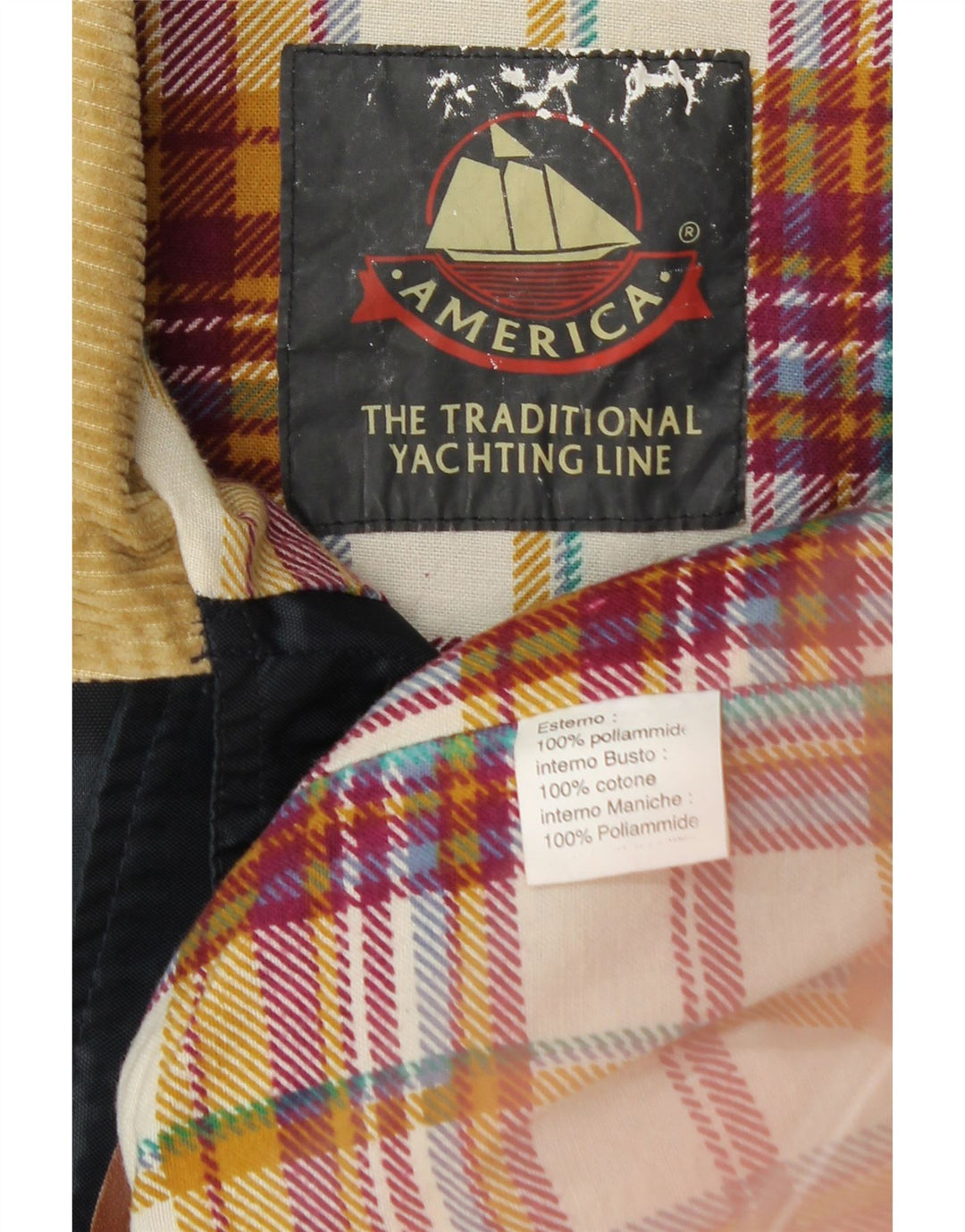 Kurtka żeglarska damska AMERICA UK 18 XL Granatowa, poliamidowa