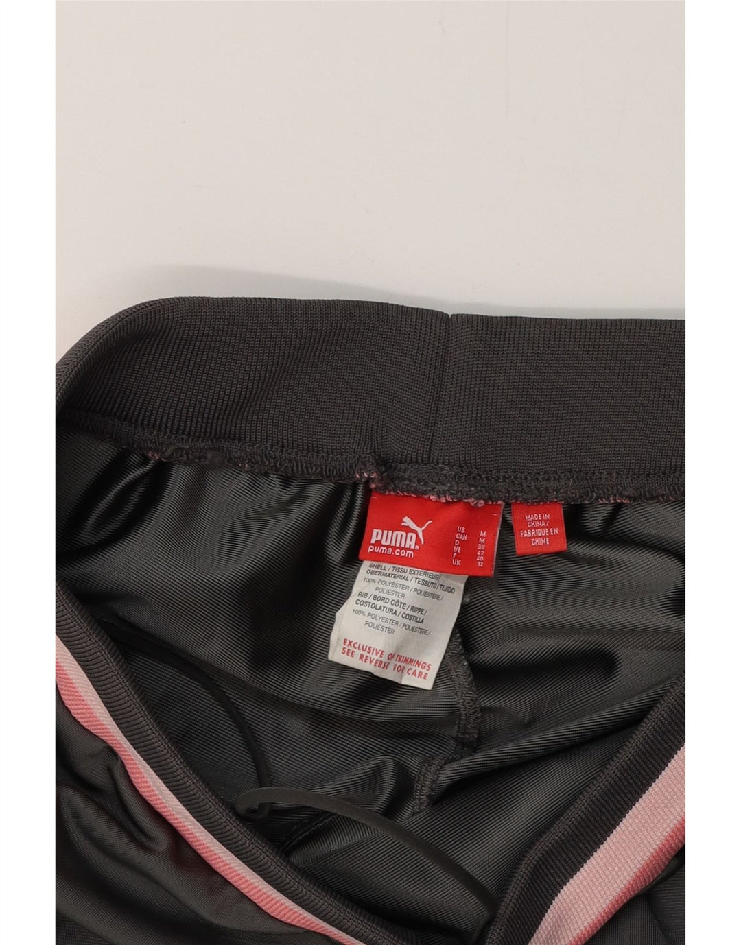 Damskie spodnie dresowe PUMA Joggers UK 12 Średni szary, blok kolorów