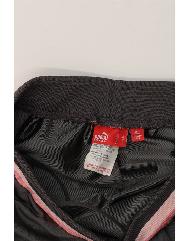 Damskie spodnie dresowe PUMA Joggers UK 12 Średni szary, blok kolorów