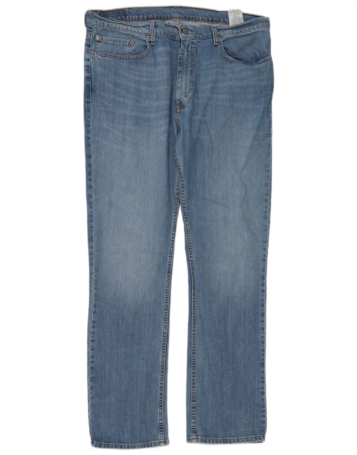 Męskie jeansy Levi's Slim W40 L34 Niebieskie bawełniane
