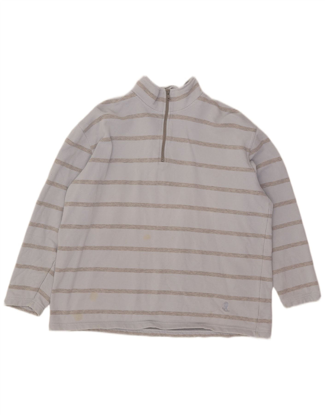 Damska bluza oversize Ralph Lauren UK 12 w średnie niebieskie paski