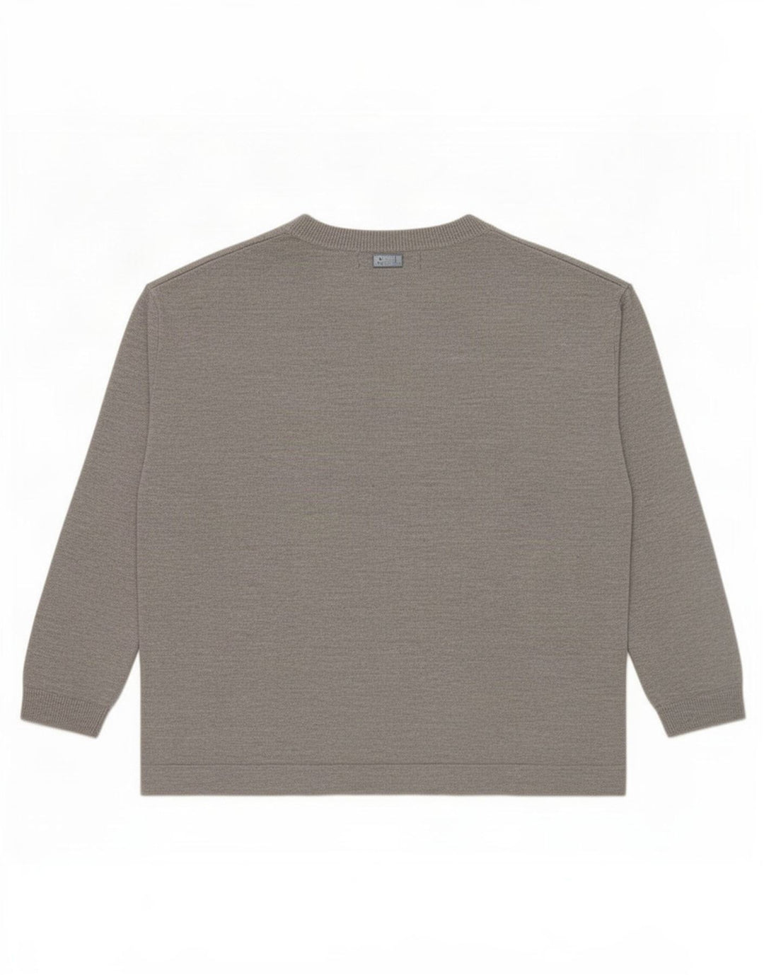 Marks & Spencer Damski sweter oversize z dekoltem w kształcie litery V, UK 10, mały, szary