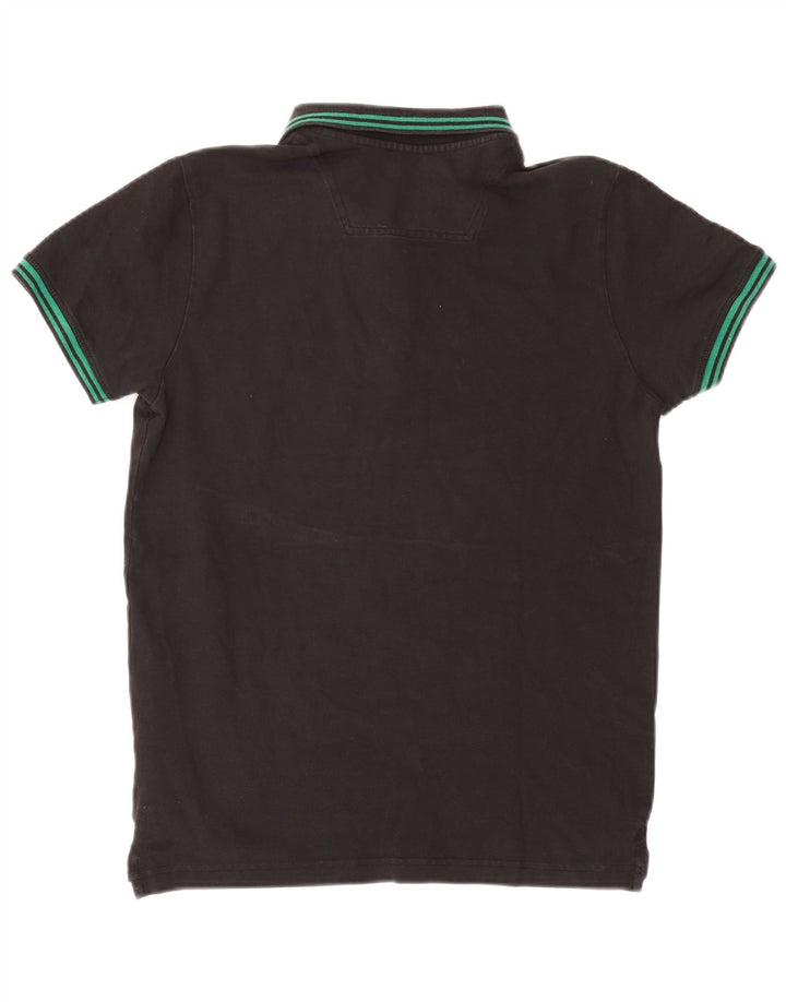 Męska koszulka polo DIESEL, średnia czarna