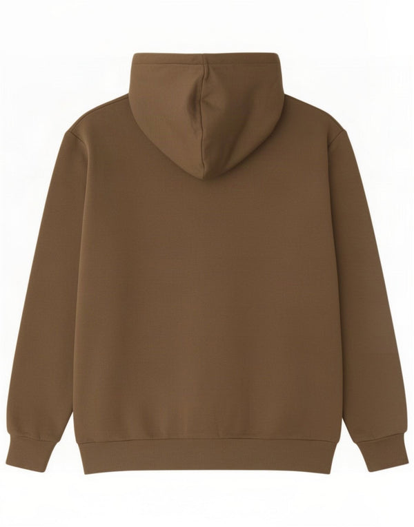 Męski sweter z kapturem Jack & Jones, 2XL, bawełna khaki