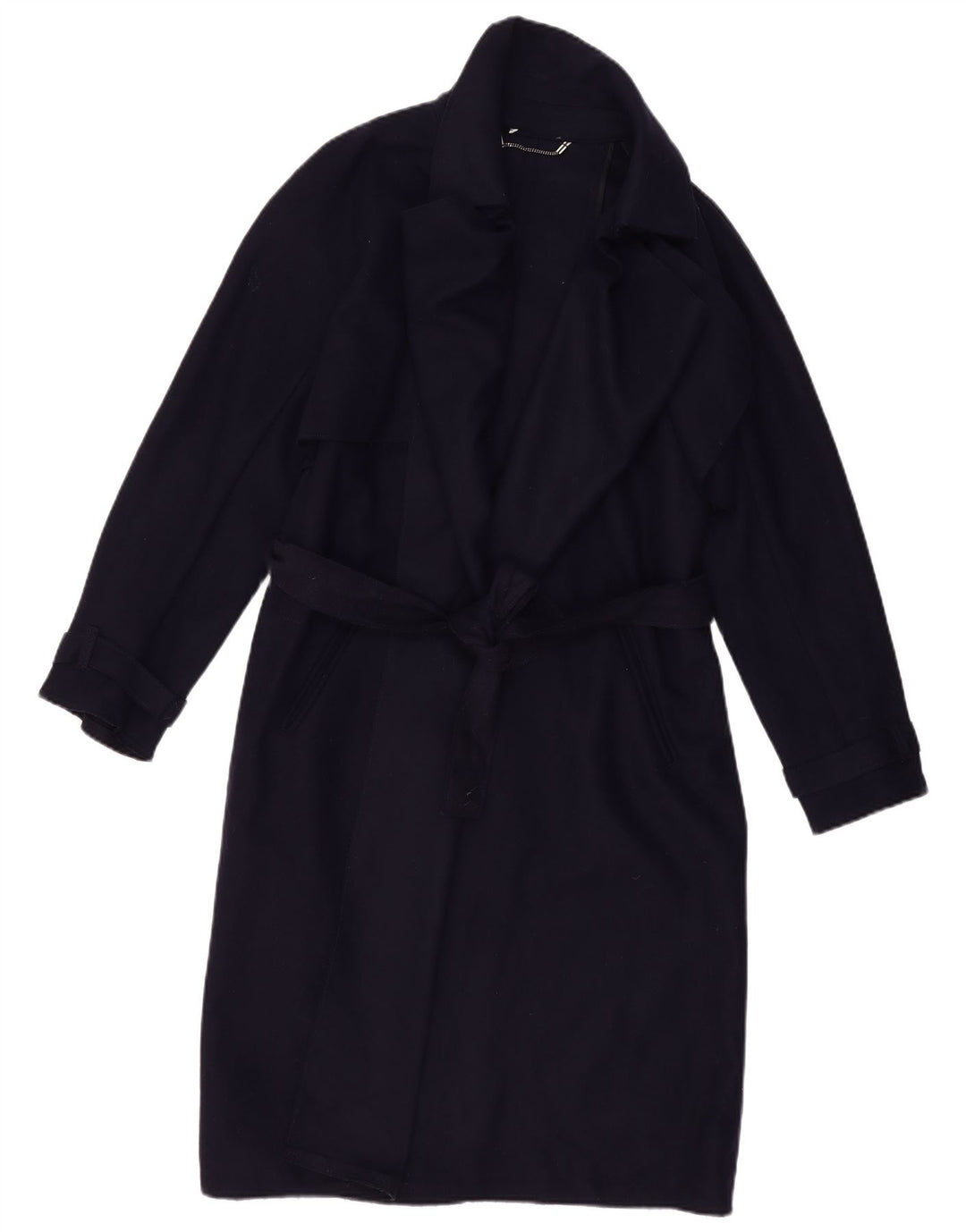 Płaszcz damski VINTAGE UK 16, duży, granatowy