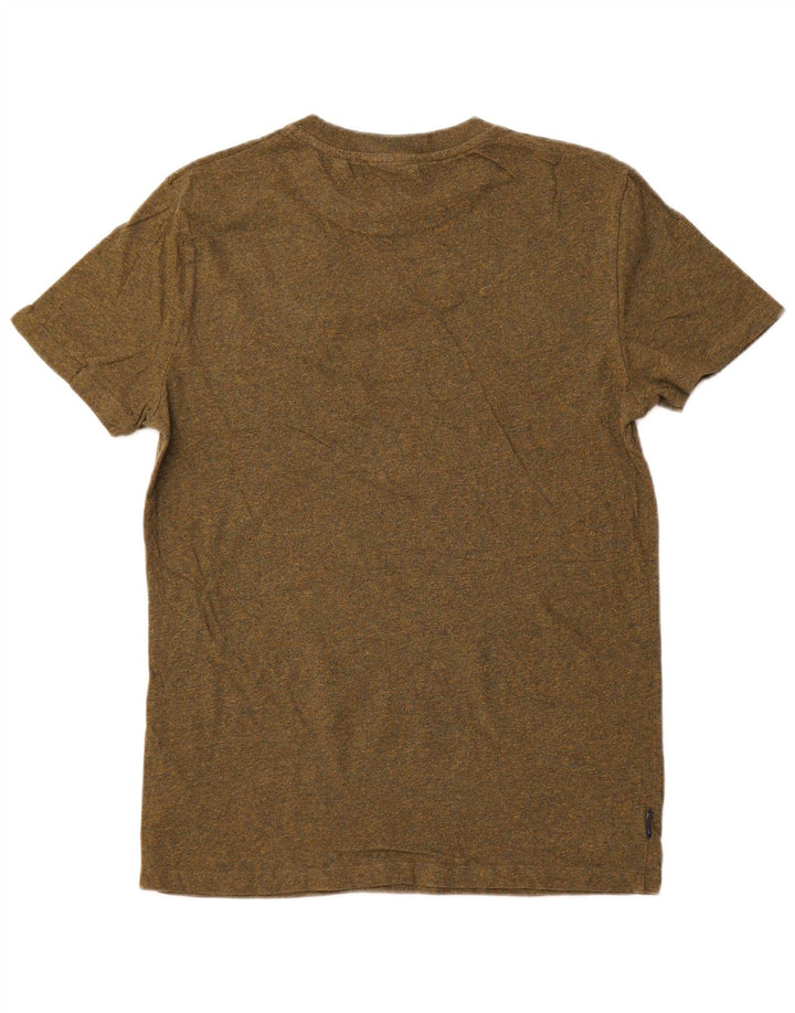 SUPERDRY Męski T-shirt Top, średnia bawełna khaki