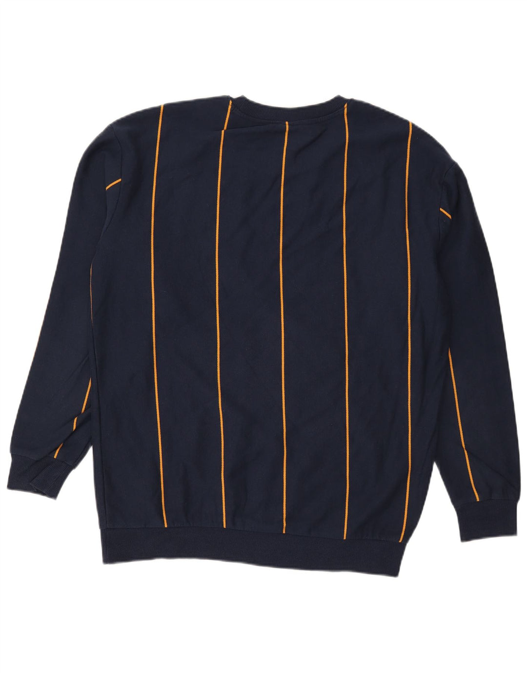Bluza męska Zara, duża, bawełniana w granatowe paski