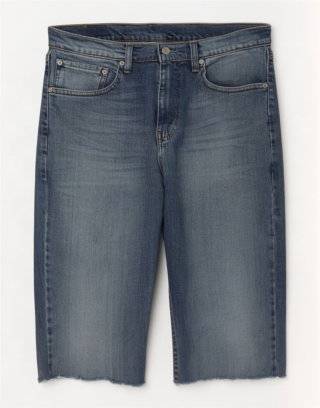 Męskie spodenki jeansowe Levi's 751 W33 Średnioniebieskie, bawełniane