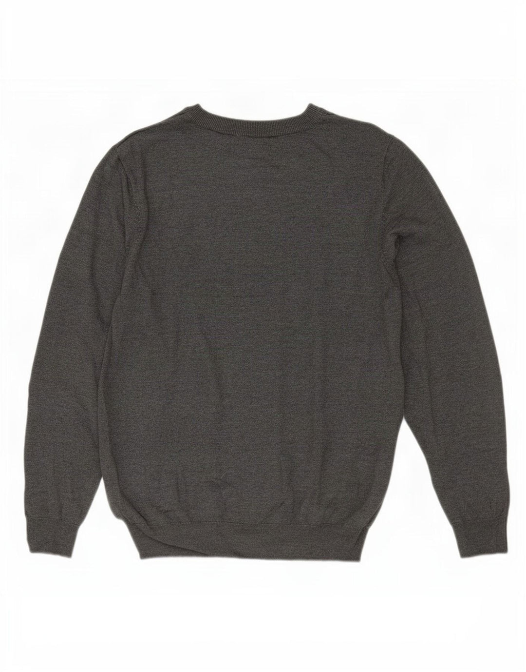 Sweter damski Zara z okrągłym dekoltem UK 14, średnioszara wiskoza