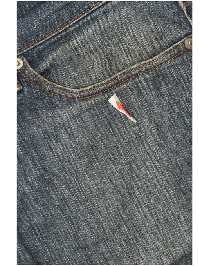 Męskie jeansy Levi's 506 Straight W34 L30 Niebieskie bawełniane