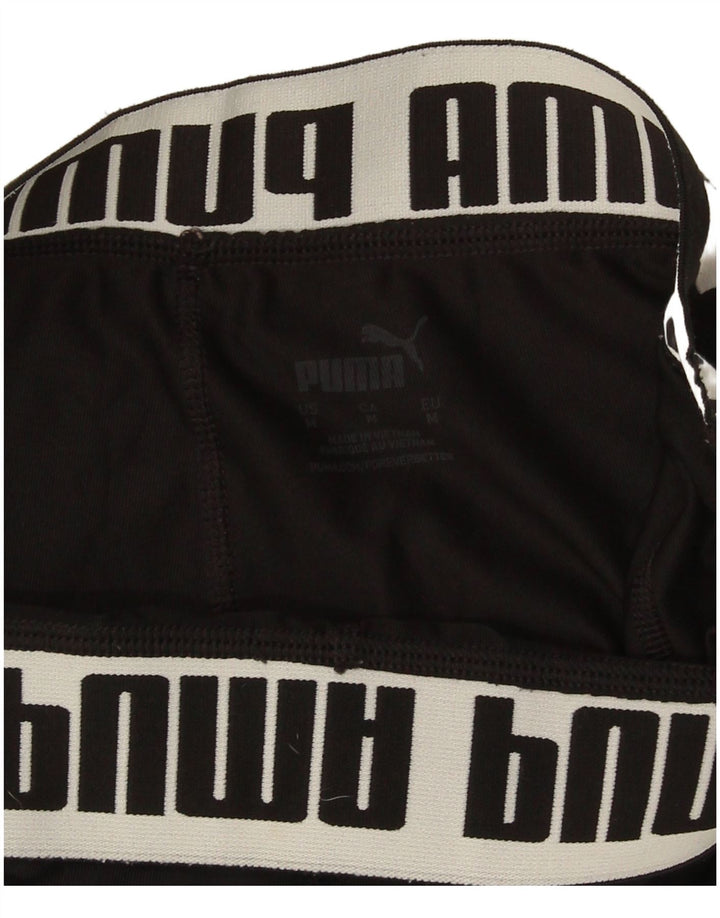 Dziewczęce legginsy z grafiką Puma 11-12 lat, średnie czarne