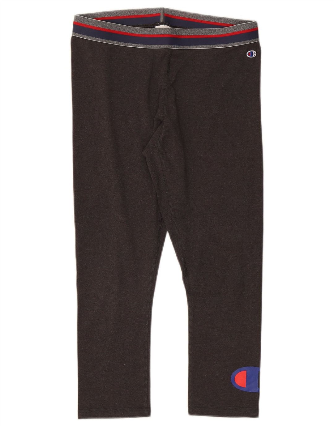 Damskie legginsy Champion Graphic Capri UK 12 Średniobrązowe bawełniane