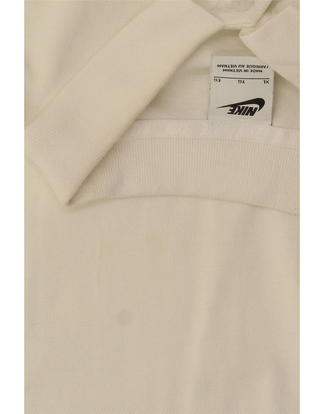 Męska koszulka polo Nike XL, biała, bawełniana