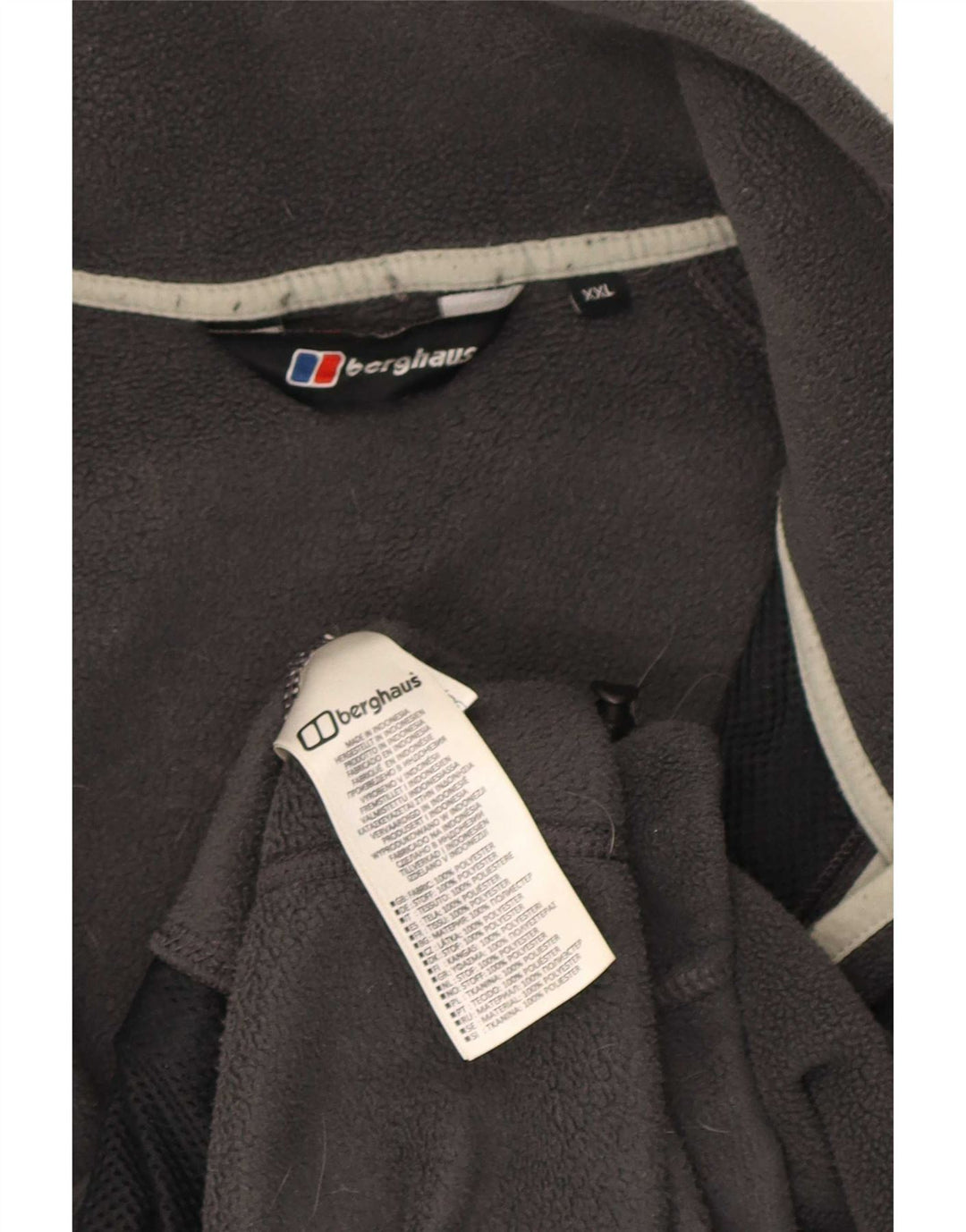 Męska kurtka polarowa Berghaus UK 44 2XL Szara, poliester
