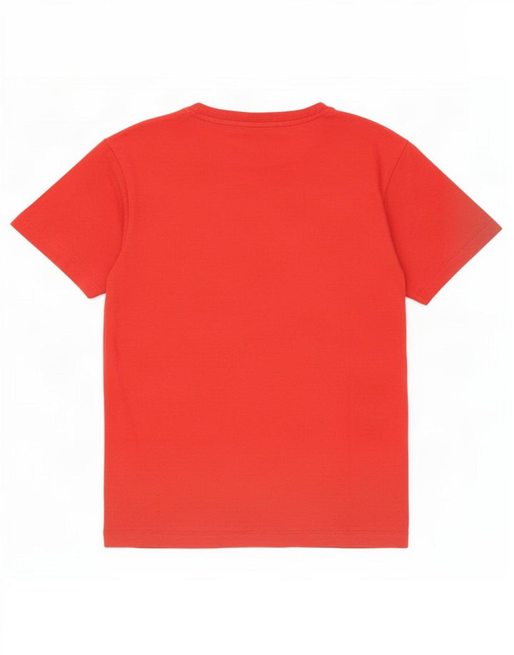 Męski T-shirt z grafiką Jack & Jones, średni czerwony