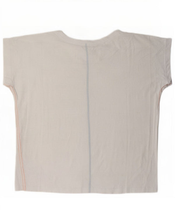 T-shirt damski White Stuff Top UK 20 2XL Bawełna
