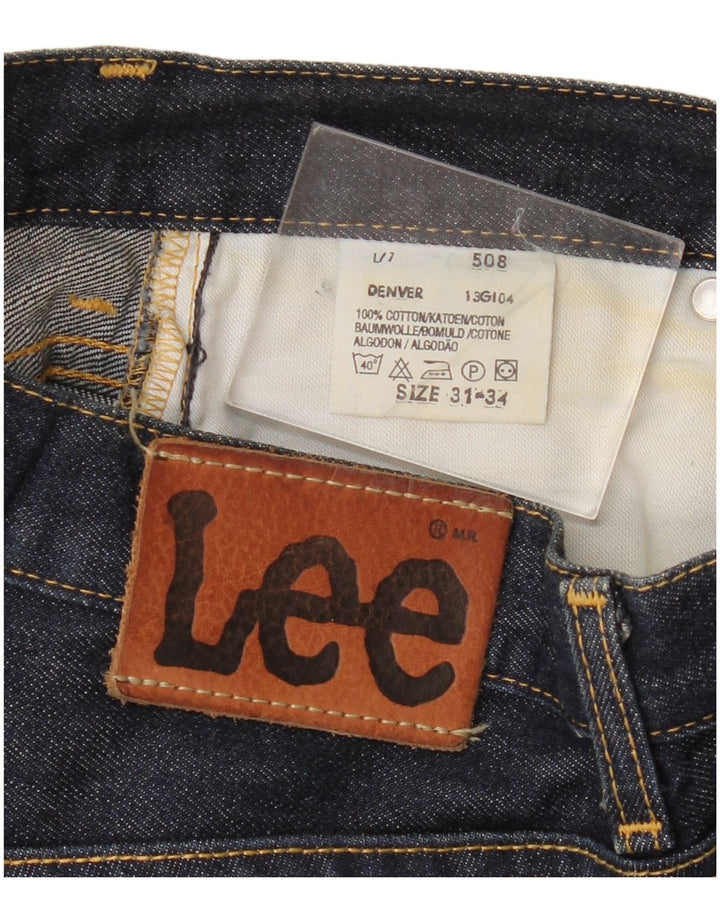 Damskie jeansy LEE Denver Bootcut W31 L34 Granatowe, bawełniane