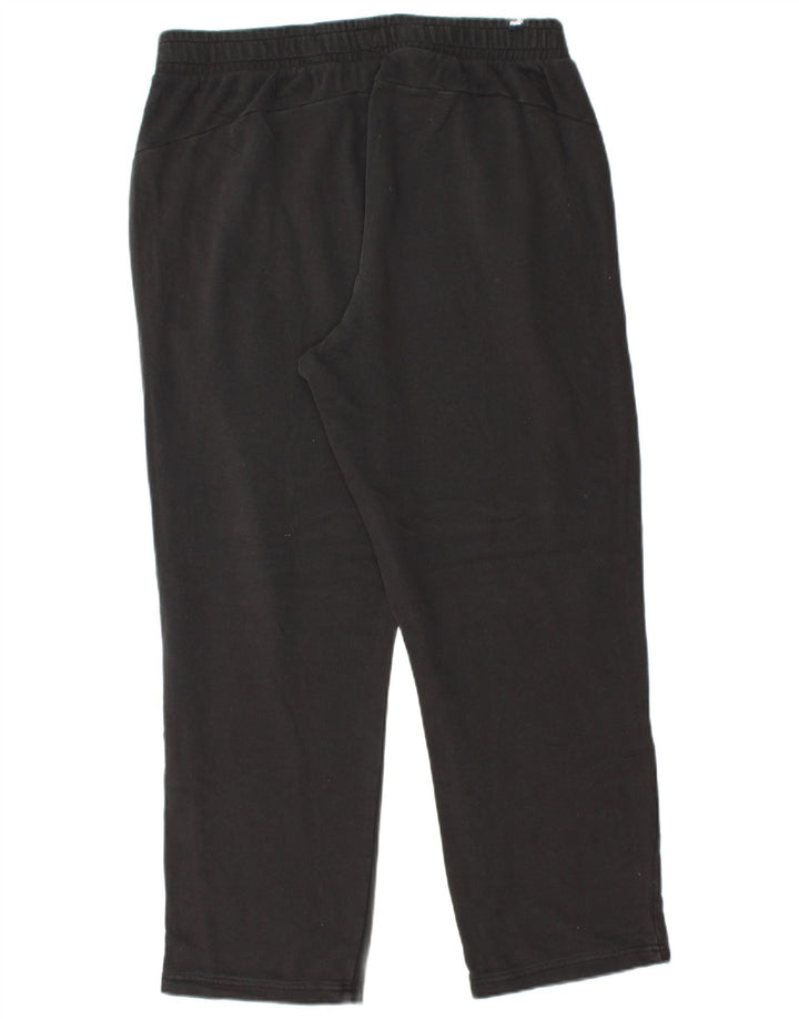 PUMA Mens Tracksuit Trousers XL Black Cotton