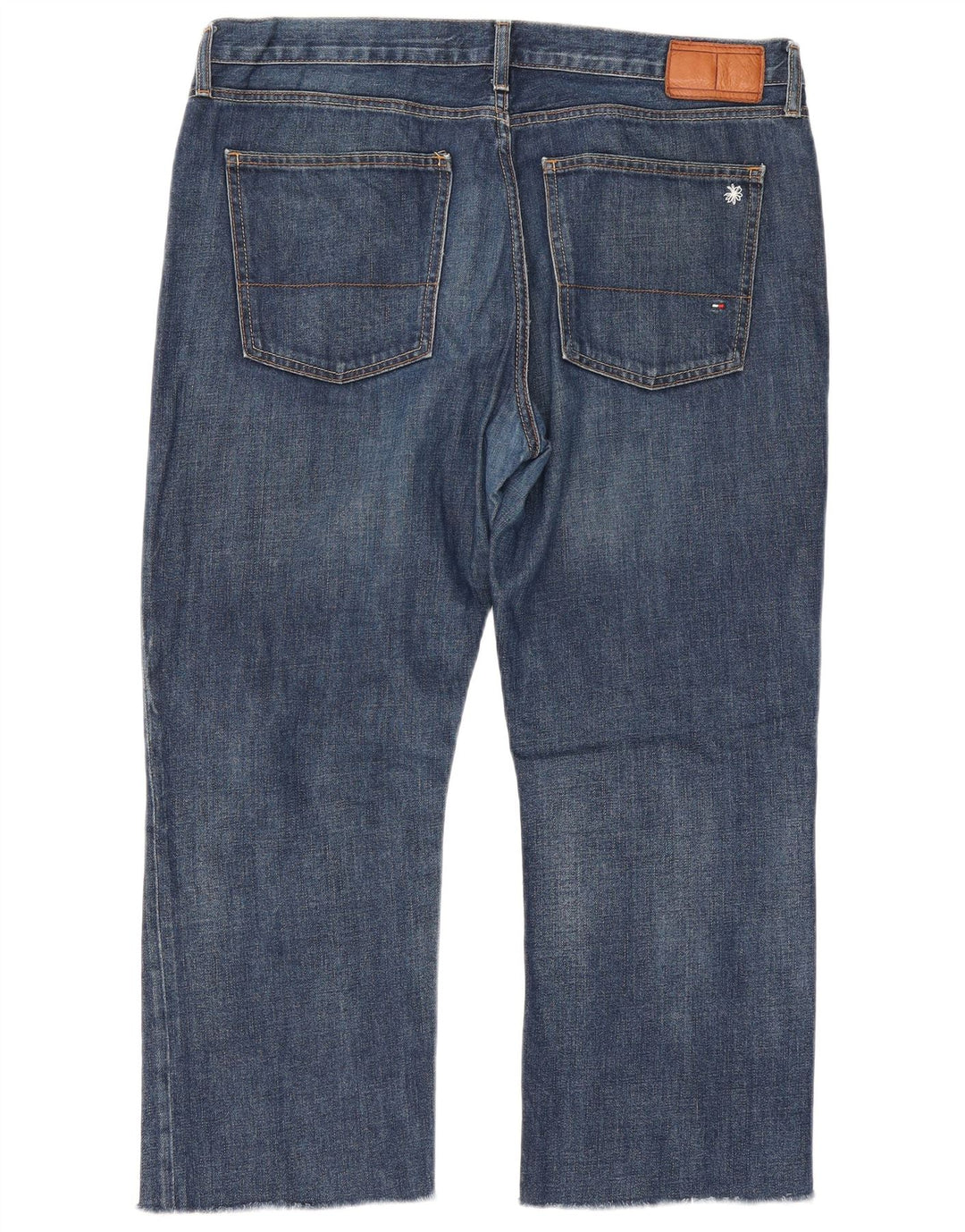 Męskie jeansy przycięte Tommy Hilfiger W38 L25 Niebieskie bawełniane