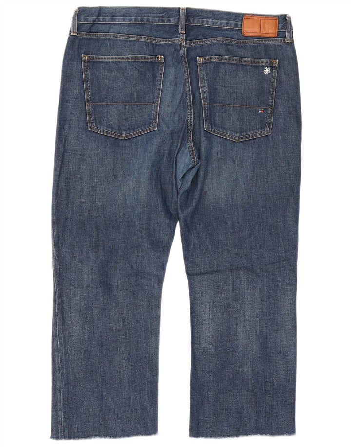 Męskie jeansy przycięte Tommy Hilfiger W38 L25 Niebieskie bawełniane