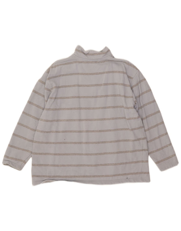 Damska bluza oversize Ralph Lauren UK 12 w średnie niebieskie paski